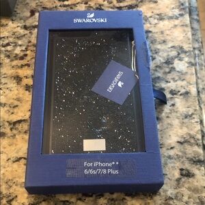 Swarovski Sparkling Black iPhone Case